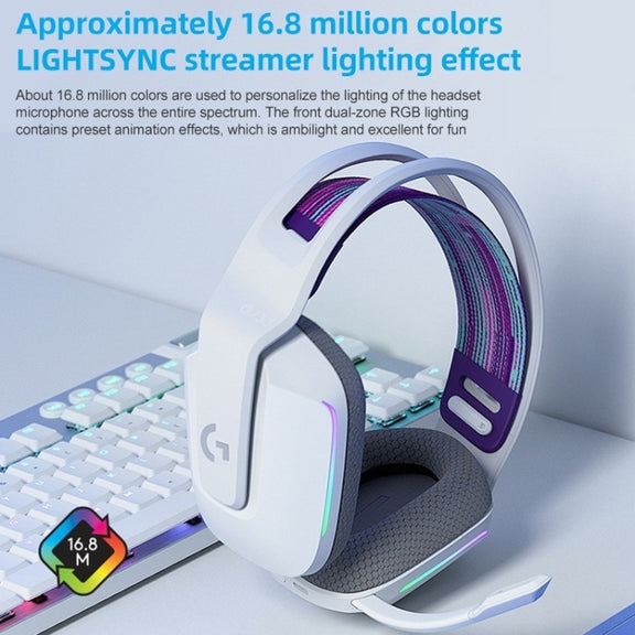 Logitech G733 LIGHT SPEED Wireless RGB Gaming Headset (Blue)