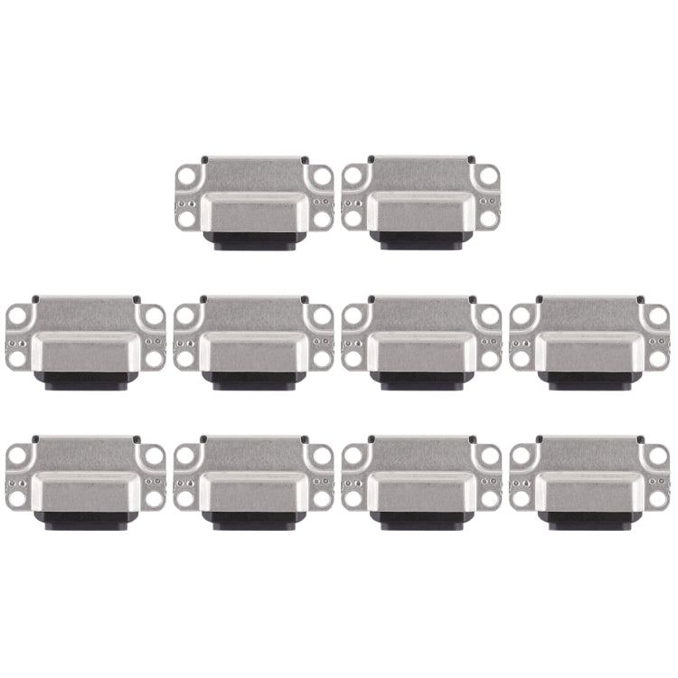 10 PCS Charging Port Connector for iPad Air 2(Black)
