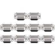10 PCS Charging Port Connector for iPad Air 2(Black)