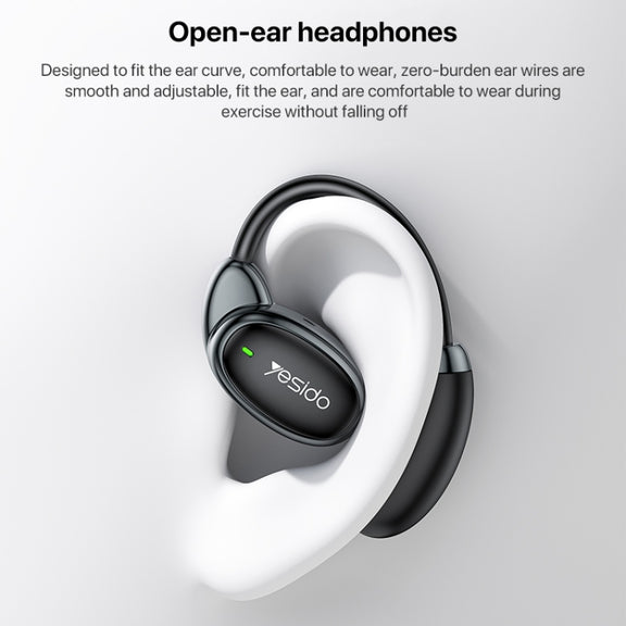 Yesido YSP19 OWS Open Wireless Bluetooth Earphone (Black)