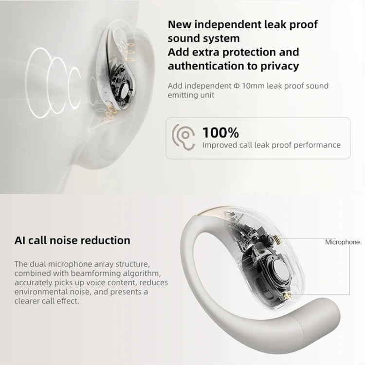 Original Xiaomi Bluetooth 5.3 Open-Ear Wireless Bluetooth Earbuds (Black)