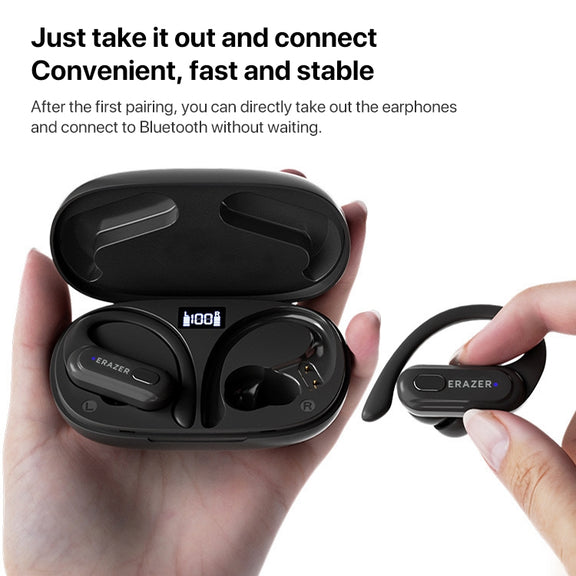 Lenovo Erazer XT60 Pro Bluetooth 5.3 Ear-mounted Sports Wireless Bluetooth Earphone (White)