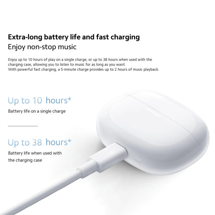 Original Xiaomi Redmi Buds 5 Pro Wireless Bluetooth Earphone (White)