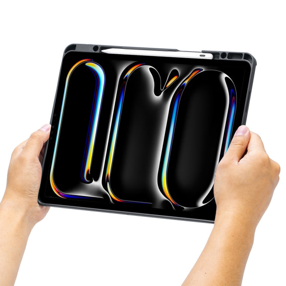 T14B-AS Detachable Rotating Backlit Touch Bluetooth Keyboard Case For iPad Pro 13 2024