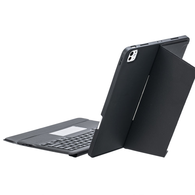 T14B-AS Detachable Rotating Backlit Touch Bluetooth Keyboard Case For iPad Pro 13 2024