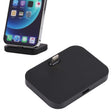 8 Pin Stouch Aluminum Desktop Station Dock Charger for iPhone (Black) - USB Charger by PMC TechLife | Online Shopping South Africa | PMC TechLife | Buy Now Pay Later Mobicred