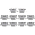 10 PCS Charging Port Connector for iPhone 6 / 6S(Grey) - iPhone 6/6 Plus Parts by PMc TechLife | Online Shopping South Africa | PMc TechLife | Buy Now Pay Later Mobicred