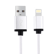 1m 3A 8 Pin to USB Data Sync Charging Cable for iPhone, iPad, Diameter: 4 cm(White)