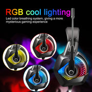 ONIKUMA K6 Over Ear Bass Stereo Surround Gaming Headphone with Microphone & RGB Lights