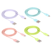 1m Circular Bobbin Gift Box Style 8 Pin to USB Data Sync Cable with Indicator for iPhone, iPad(Green)