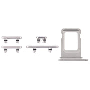 For iPhone 16 Pro Max Original SIM Card Tray + Side Keys (White)