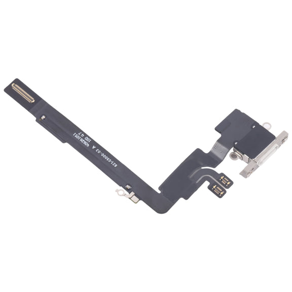 For iPhone 16 Pro Max Original Charging Port Flex Cable (White)