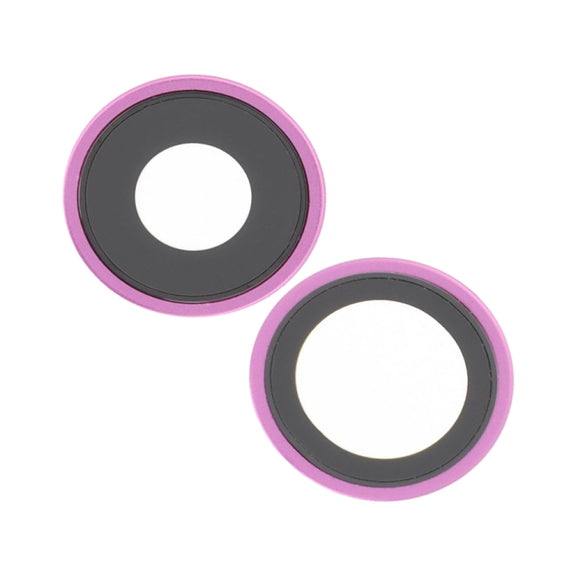 For iPhone 16 / 16 Plus Rear Camera Lens Cover (Pink)