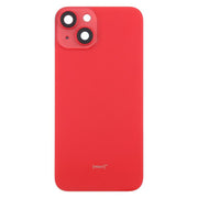 For iPhone 14 China Version Battery Back Cover with Middle Frame(Red)