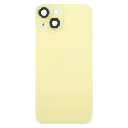 For iPhone 14 EU Version Battery Back Cover with Middle Frame(Yellow)