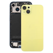 For iPhone 14 Plus China Version Battery Back Cover with Middle Frame(Yellow)