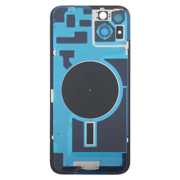For iPhone 14 Plus EU Version Battery Back Cover with Middle Frame(Yellow)