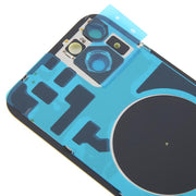 For iPhone 14 Plus EU Version Battery Back Cover with Middle Frame(Yellow)