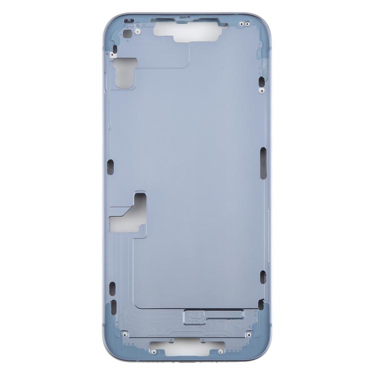 For iPhone 14 Plus Middle Frame Bezel Plate (Blue)