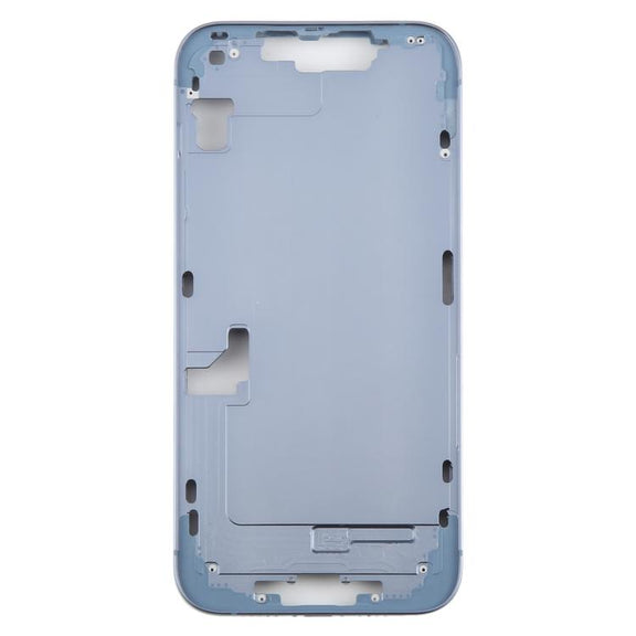 For iPhone 14 Plus Middle Frame Bezel Plate (Blue)