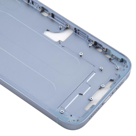 For iPhone 14 Plus Middle Frame Bezel Plate (Blue)