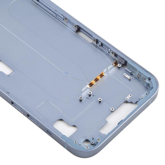For iPhone 14 Plus Middle Frame Bezel Plate (Blue)