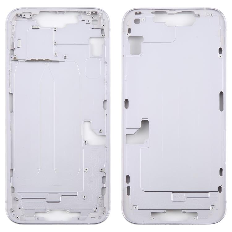 For iPhone 14 Plus Middle Frame Bezel Plate (Purple)