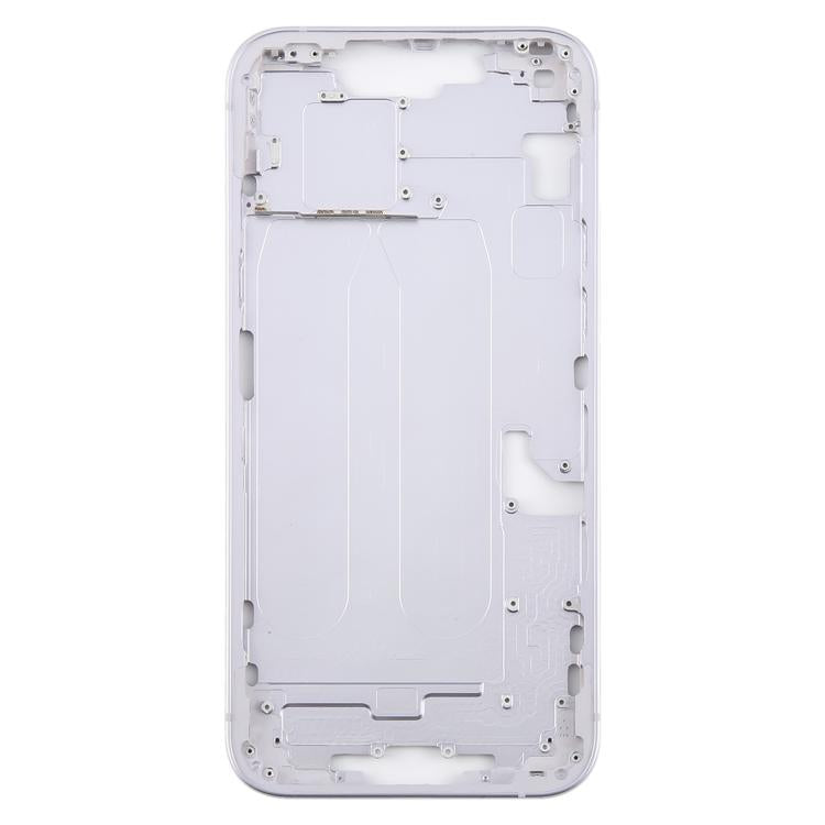For iPhone 14 Plus Middle Frame Bezel Plate (Purple)