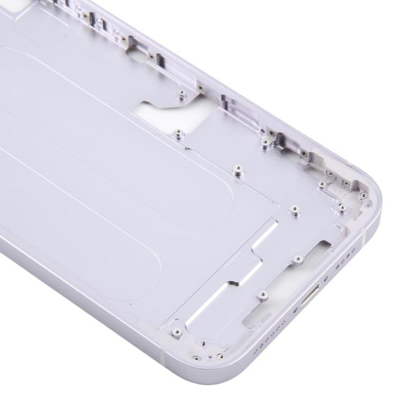 For iPhone 14 Plus Middle Frame Bezel Plate (Purple)