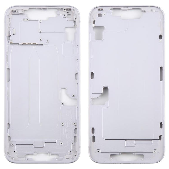 For iPhone 14 Plus Middle Frame Bezel Plate (Purple)