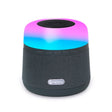 NewRixing NR-3500 Multi-function Atmosphere Light Wireless Charging Bluetooth Speaker with Hands-free Call Function, Support TF Card & USB & FM & AUX (Grey) - free shipping - PMC Jewellery - Order now!