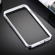 For  iPhone 8 & 7  TPU + Aluminum Alloy Bumper Frame(Silver)