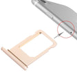 Card Tray for iPhone 7(Gold) - iPhone 7 Parts by PMc TechLife | Online Shopping South Africa | PMc TechLife | Buy Now Pay Later Mobicred