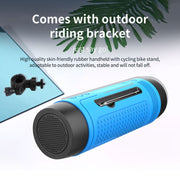 ZEALOT A2 Multifunctional Bass Wireless Bluetooth Speaker, Built-in Microphone, Support Bluetooth Call & AUX & TF Card & LED Lights (Red)