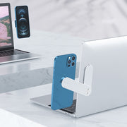R-JUST SJ05-3 Multi-function Laptop Magnetic Expanded Metal Holder (Silver)