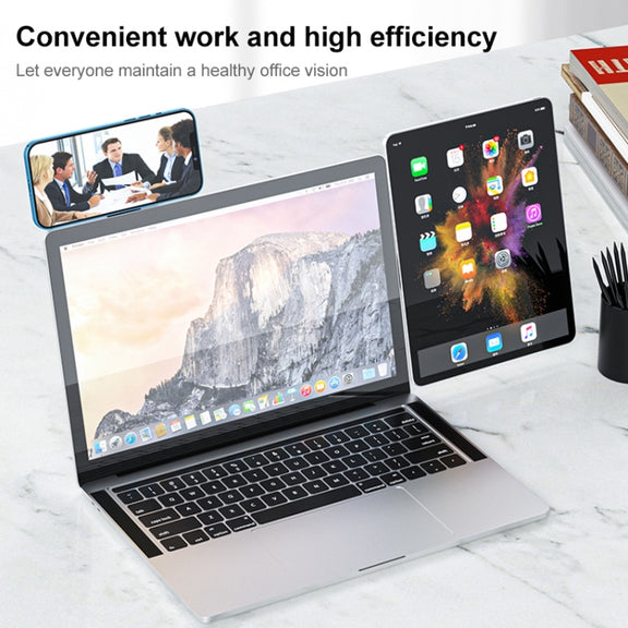 R-JUST SJ05-3 Multi-function Laptop Magnetic Expanded Metal Holder (Blue)