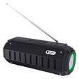New Rixing NR-905FM TWS Bluetooth Speaker Support Hands-free Call / FM with Shoulder Strap & Antenna (Black) - free shipping - PMC Jewellery - Order now!