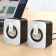 A1 USB Mini High Volume Wired Speaker, Bluetooth Version(White) -  by PMC TechLife | Online Shopping South Africa | PMC TechLife | Buy Now Pay Later Mobicred