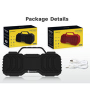 NewRixing NR-2029 Portable Wireless Bluetooth Stereo Speaker Support TWS Function Speaker(Grey)