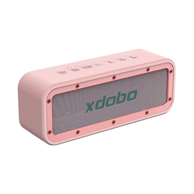 XDOBO Wake 1983 IPX7 Water-resistant Portable Outdoor Wireless Bluetooth Speaker (Pink)