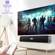 YINDIAO A36 Bluetooth 5.0 Smart Subwoofer Computer Wireless Bluetooth Speaker, Bluetooth Standard Version(Black)