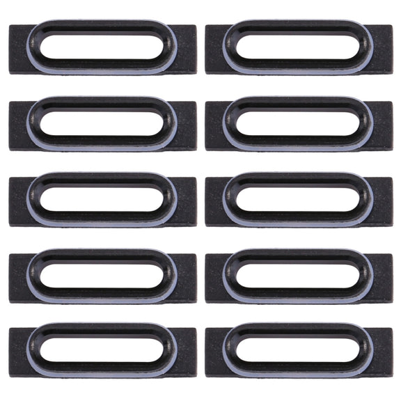 10 PCS for iPhone 7 Charging Port Retaining Brackets(Black)