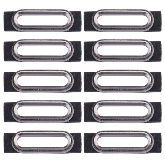 10 PCS for iPhone 7 Charging Port Retaining Brackets(Silver)