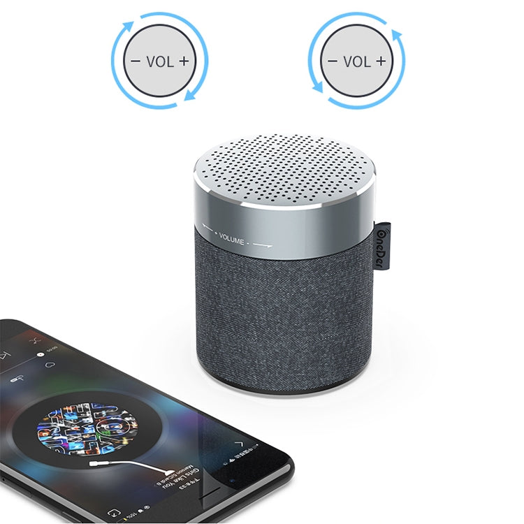 Oneder V13 Mini  Wireless Bluetooth Speaker, Support Hands-free & TF & FM & AUX(Grey)