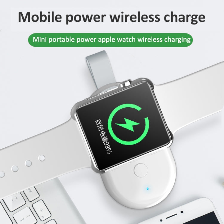 848 Universal Portable Mobile Power & Magnetic Wireless Charger for Apple Watch Series 6 / 5 / SE / 4 / 3 / 2 / 1