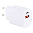 T085 20W USB + Type-C Fast Charging Travel Power Adapter, EU Plug - free shipping - PMC TechLife - Order now!