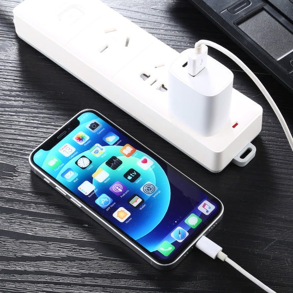 U085 20W USB + Type-C Fast Charging Travel Power Adapter, US Plug