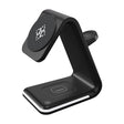 B17 3 in 1 Magnetic Wireless Vertical Charger (Black) - Wireless Charger by PMC TechLife | Online Shopping South Africa | PMC TechLife | Buy Now Pay Later Mobicred
