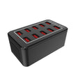 YFY-A91 40W 10 USB Ports Smart Charging Station - Multifunction Charger by PMC TechLife | Online Shopping South Africa | PMC TechLife | Buy Now Pay Later Mobicred