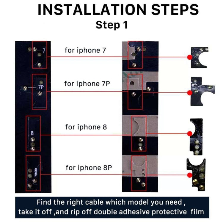 Home Button (3rd ) with Flex Cable (Not Supporting Fingerprint Identification) for iPhone 8 Plus / 7 Plus / 8 / 7(Gold)